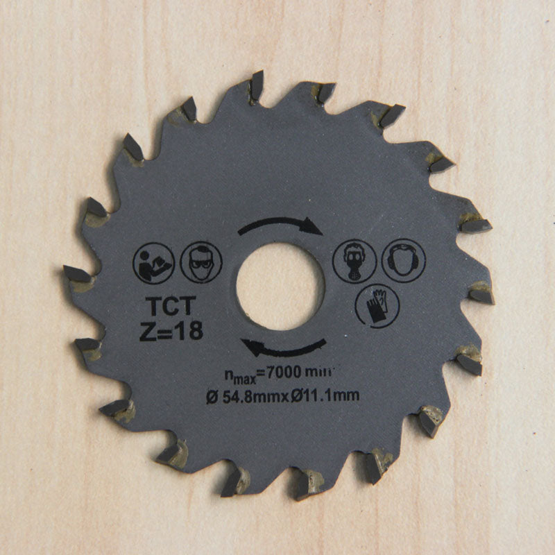 54,8 mm Hartmetall-Kreissägeblätter zum Schneiden von Holz und Metall für Rotationswerkzeuge – 3er-Pack