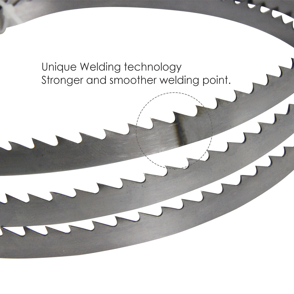 Bandsägeblätter 55-1/8"x1/4" 1400x6,35mm 6TPI, 10TPI, 15 TPI für 8'' Bandsäge - 2ST