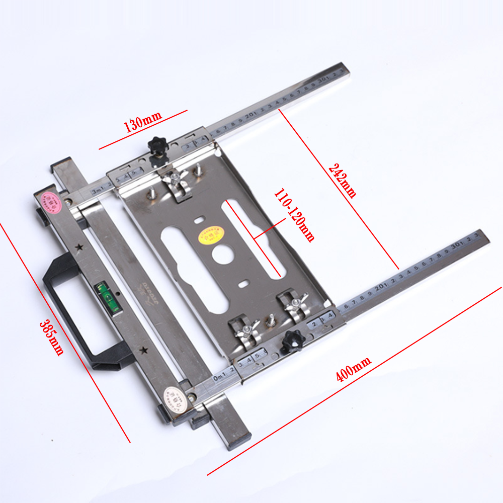 Elektrische Kreissäge mit fester Basis, multifunktionale Schneidemaschine, Holzarbeiter, tragbar, schnelle Positionierung der geschnittenen Bodenplatte